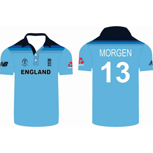 England Cricket Team Shirt Jersey Kit World Cup 2019 Replica - CLOTHING - SHIRT