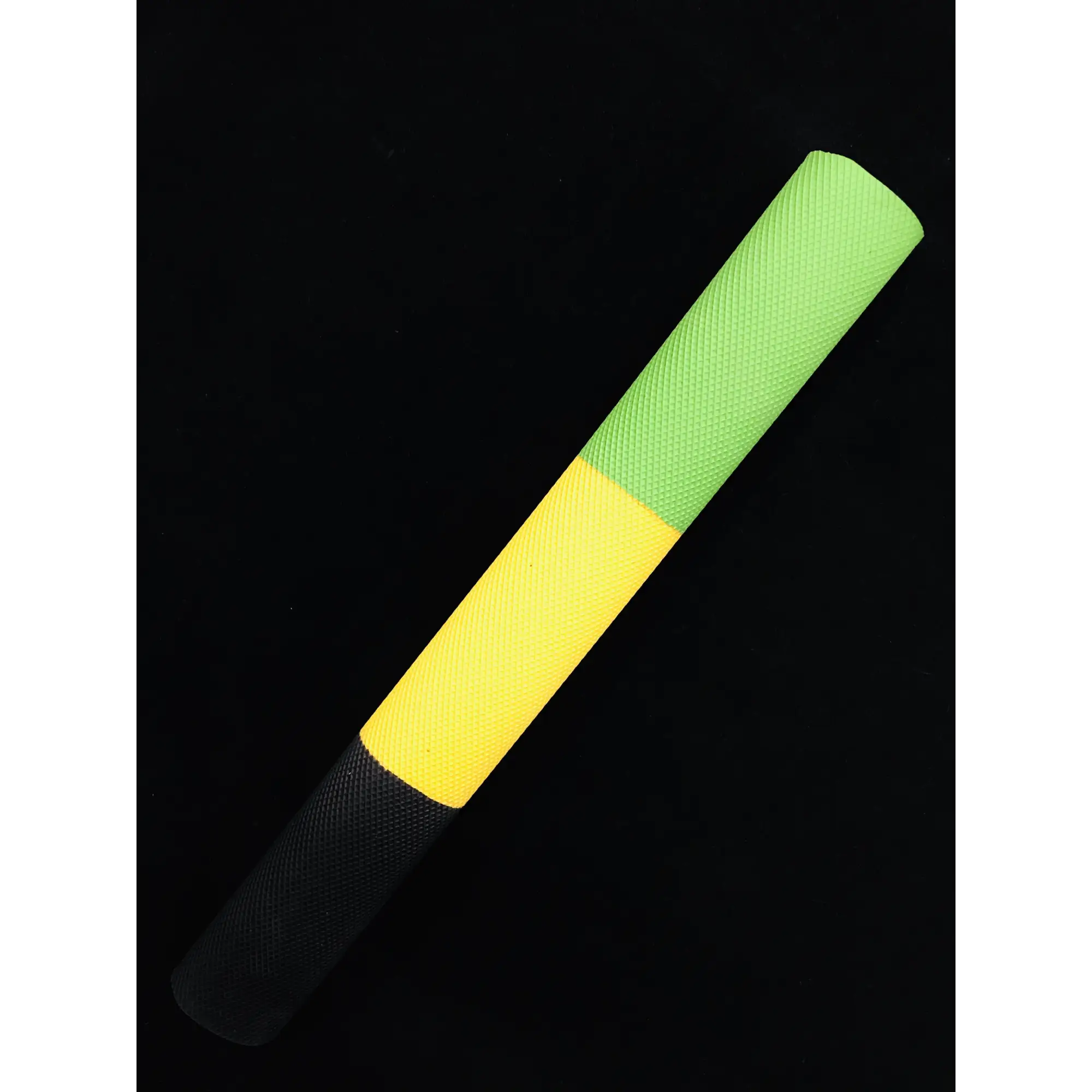 GR Cricket Bat Grip Diamond Design Full Green/Yellow/Black - Cricket Bat Grip