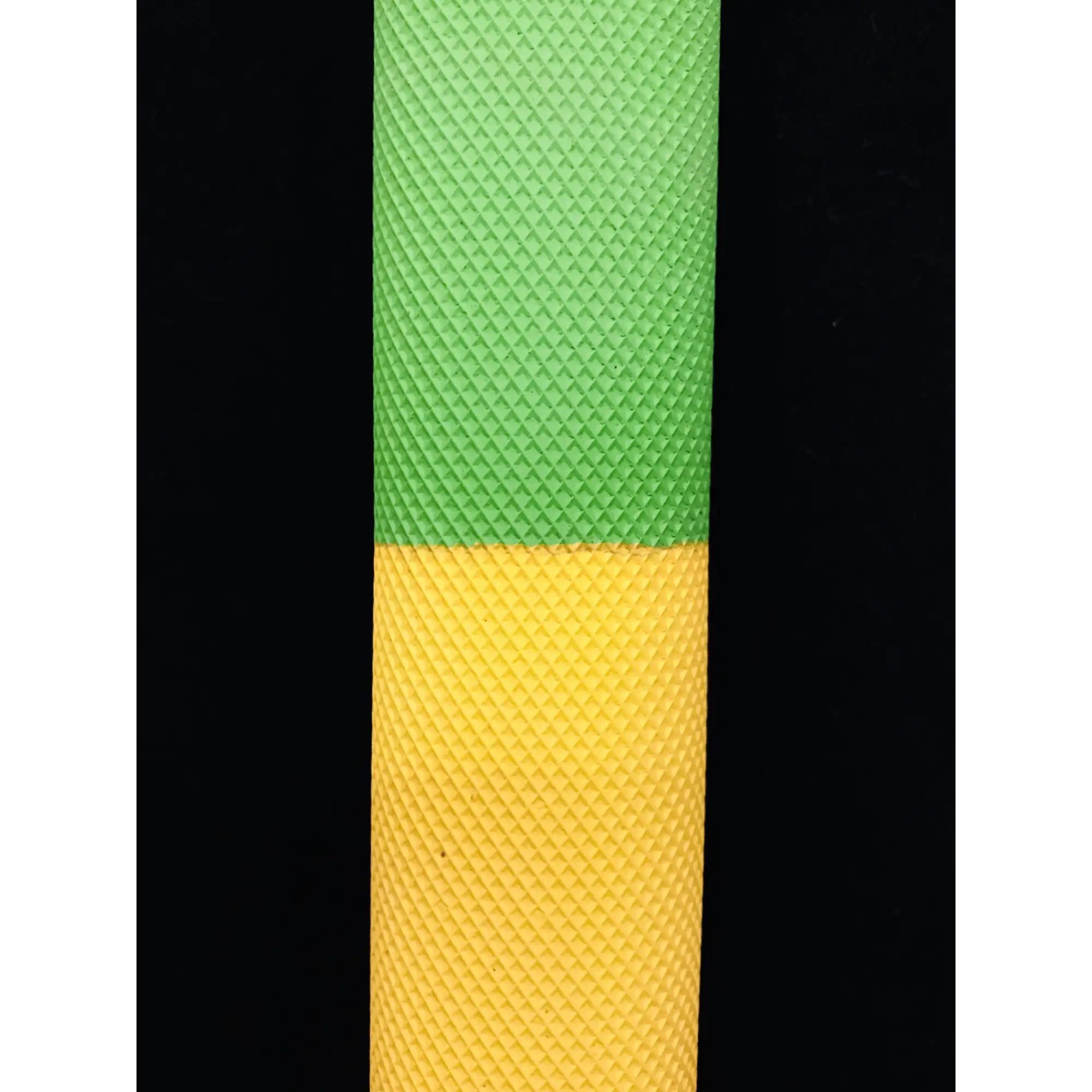 GR Cricket Bat Grip Diamond Design Full Green/Yellow/Black - Cricket Bat Grip