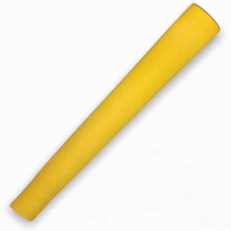 GR Diamond Cricket Bat Rubber Grip Various Colors - Yellow - Cricket Bat Grip