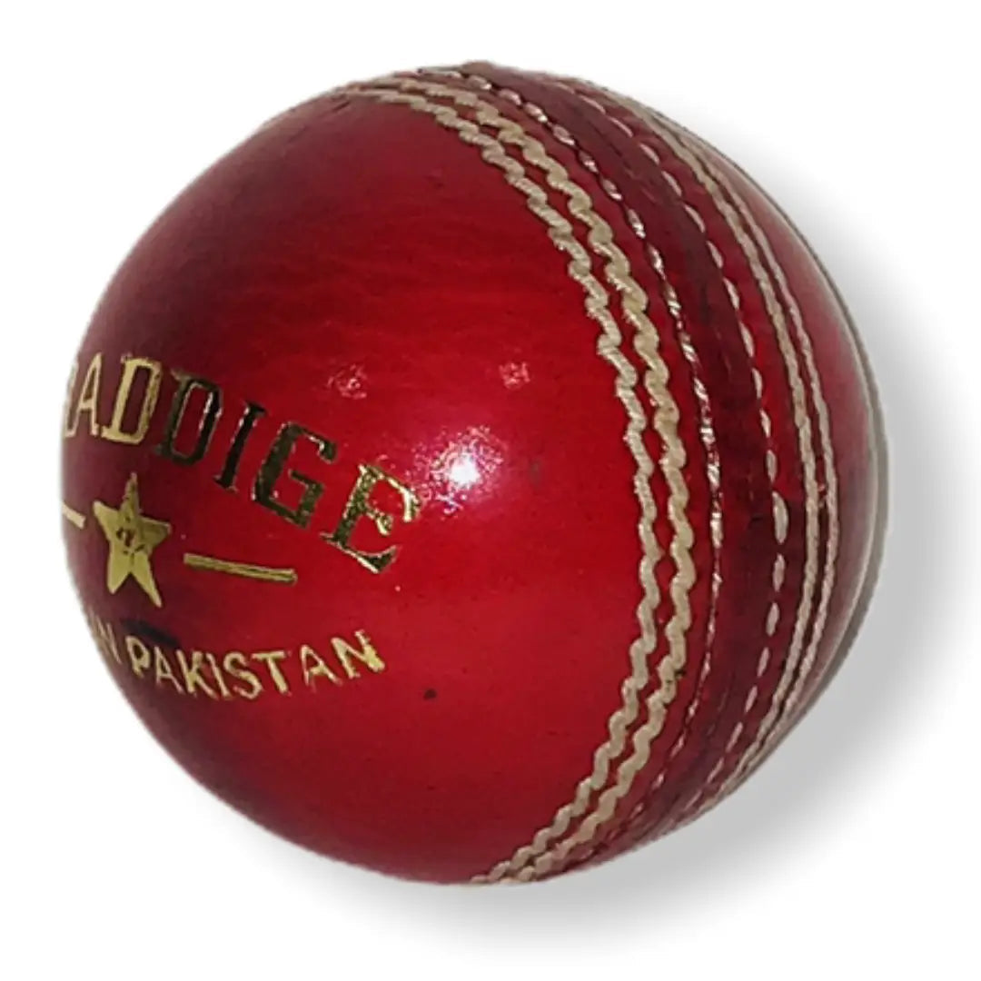 GR Hattrick Cricket Ball Red Avg. 50 Overs - Senior / Red - BALL - 4 PCS LEATHER