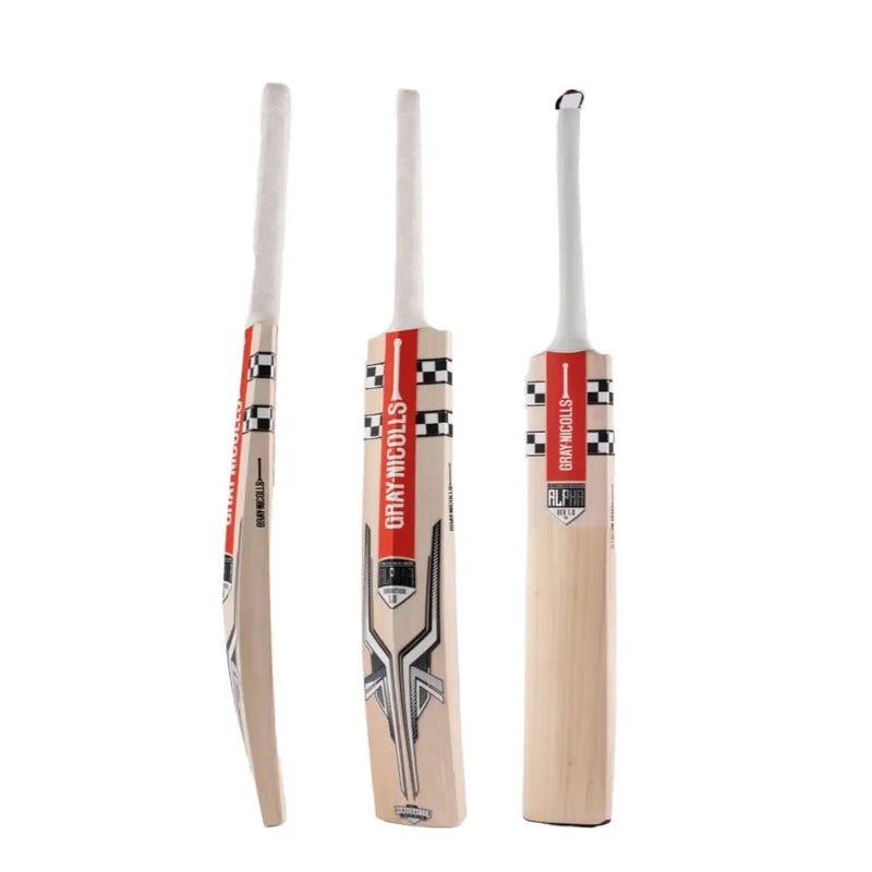 Gray Nicolls Alpha Gen 1.0 4 Star Adult Cricket Bat English Willow - Short Handle - BATS - MENS ENGLISH WILLOW