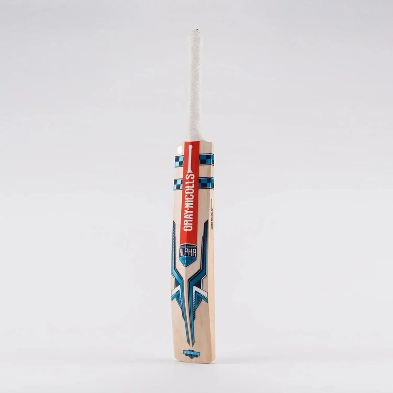 Gray Nicolls Alpha Warrior Junior Cricket Bat Kashmir Willow - Size 6 (11-13 Years Old) - BATS - MENS ENGLISH WILLOW