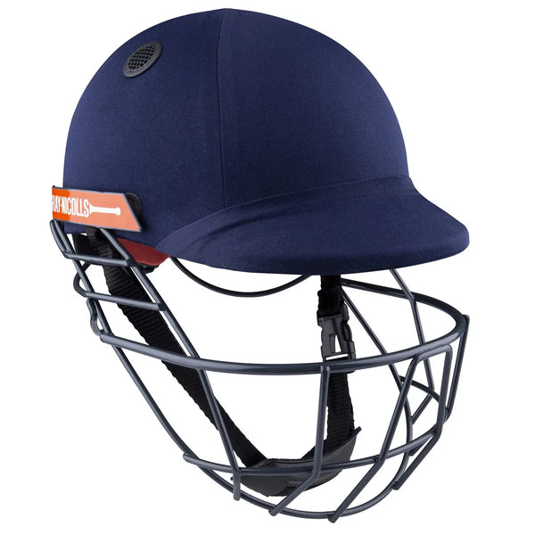 Gray Nicolls Atomic 360 Cricket Helmet Navy Superior Ventilation 360 Faceguard - HELMETS & HEADGEAR