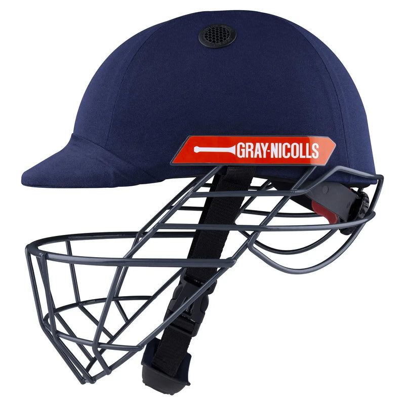 Gray Nicolls Atomic 360 Cricket Helmet Navy Superior Ventilation 360 Faceguard - HELMETS & HEADGEAR