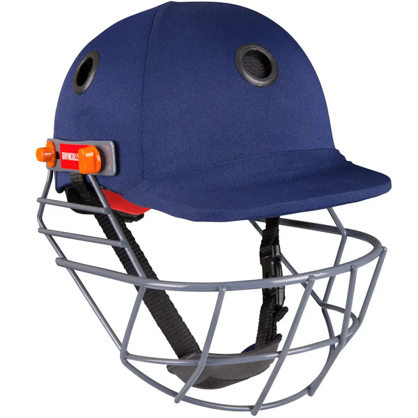 Gray-Nicolls Elite Junior Cricket Helmet Navy - Junior Small - HELMETS & HEADGEAR
