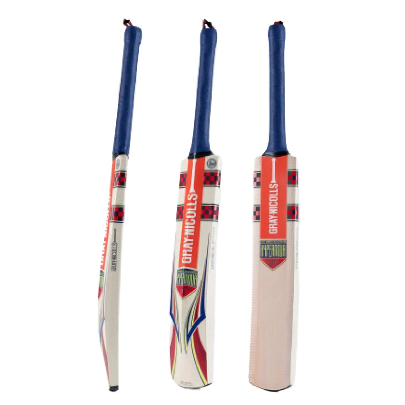 Gray Nicolls Hypernova Thunder Cricket Bat Kashmir Willow (Junior) - Size 4 (9-10 Years Old) - BATS - YOUTHS KASHMIR WILLOW
