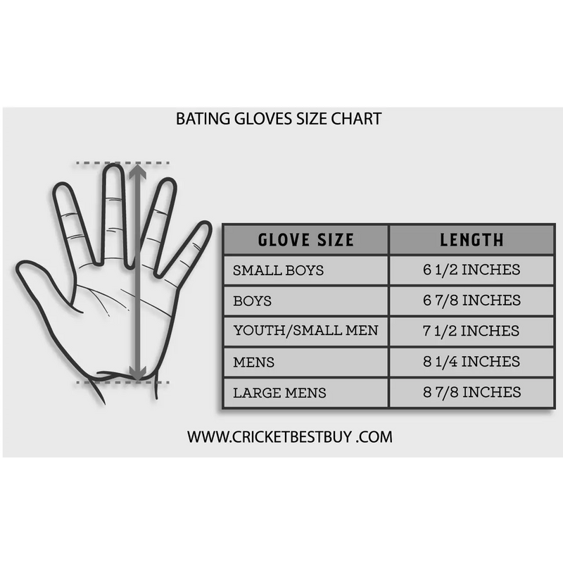 Gray Nicolls Kaboom GN2.5 Cricket Batting Gloves - GLOVE - BATTING