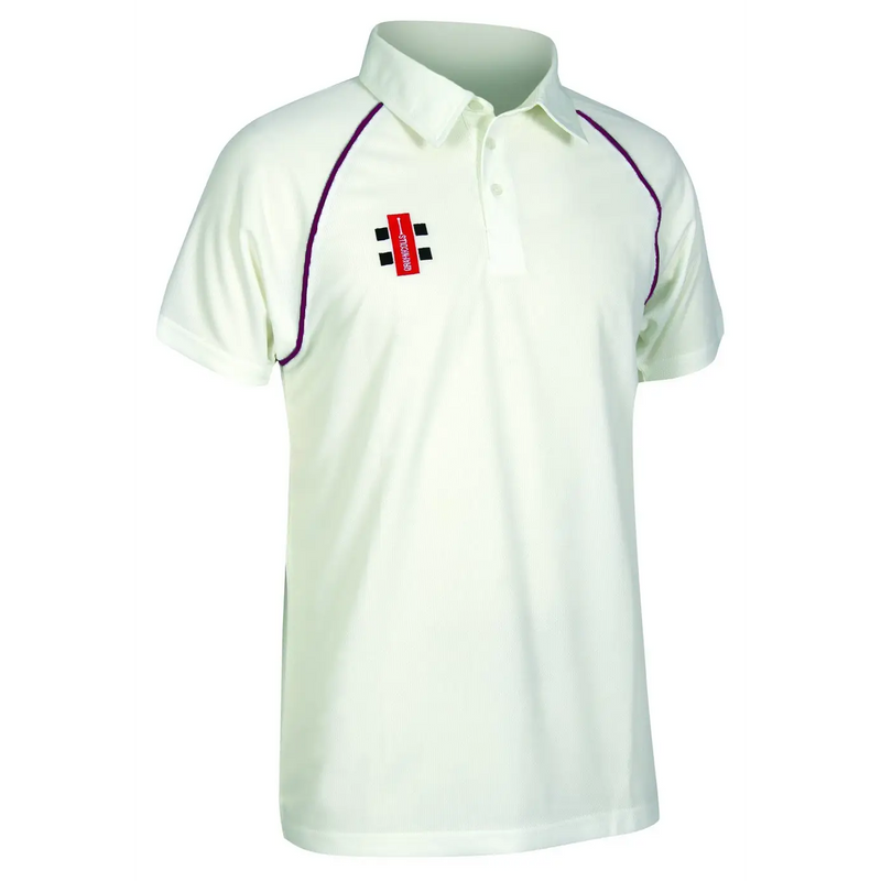Gray-Nicolls Matrix Cream Cricket Shirt - CLOTHING - SHIRT