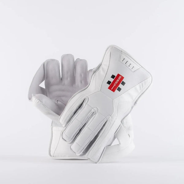 Gray Nicolls Test Cricket Wicket Keeping Gloves - Adult / white - GLOVE - WICKET KEEPING