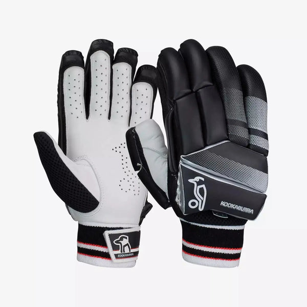 Kookaburra 4.1 T20 Black Cricket Batting Gloves - Adult RH - GLOVE - BATTING