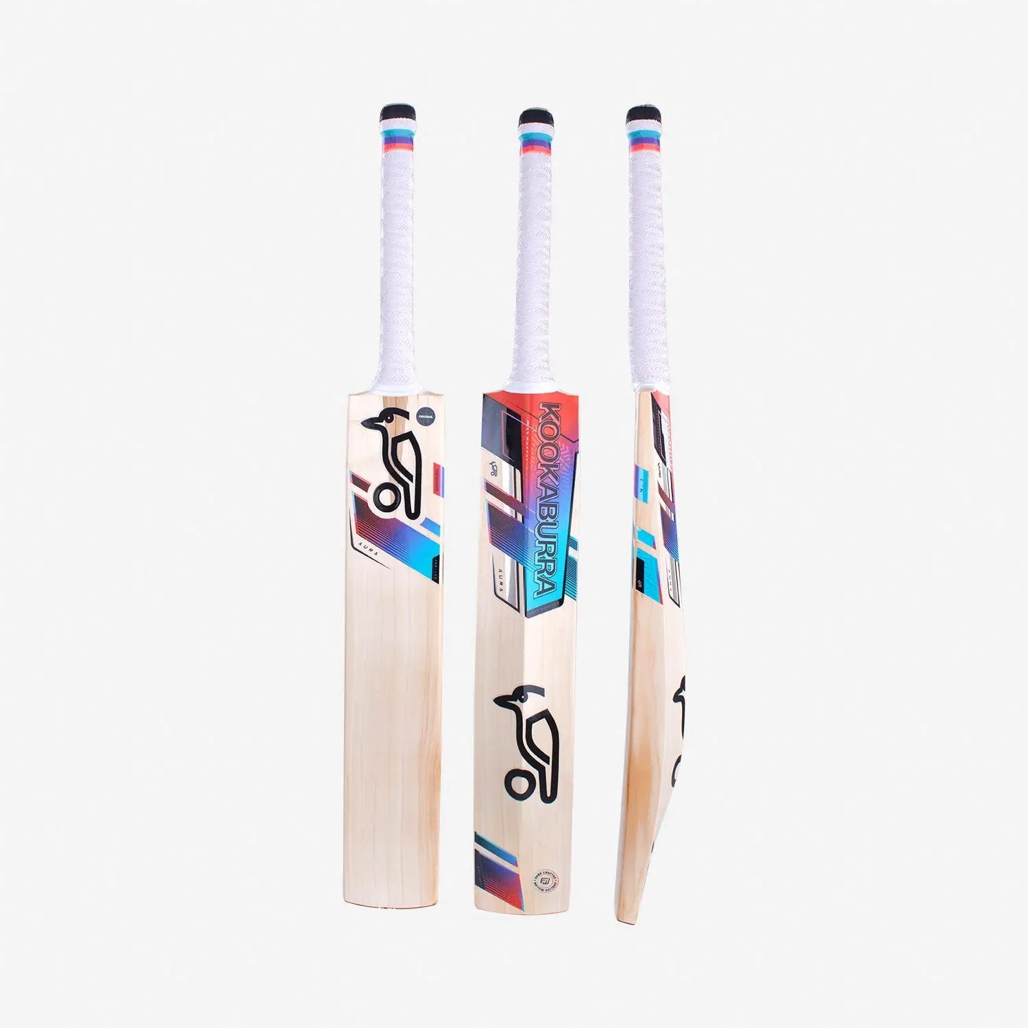 Kookaburra AURA 4.1 Cricket Bat English Willow - Short Handle (Standard Adult Size Bat) - BATS - MENS ENGLISH WILLOW