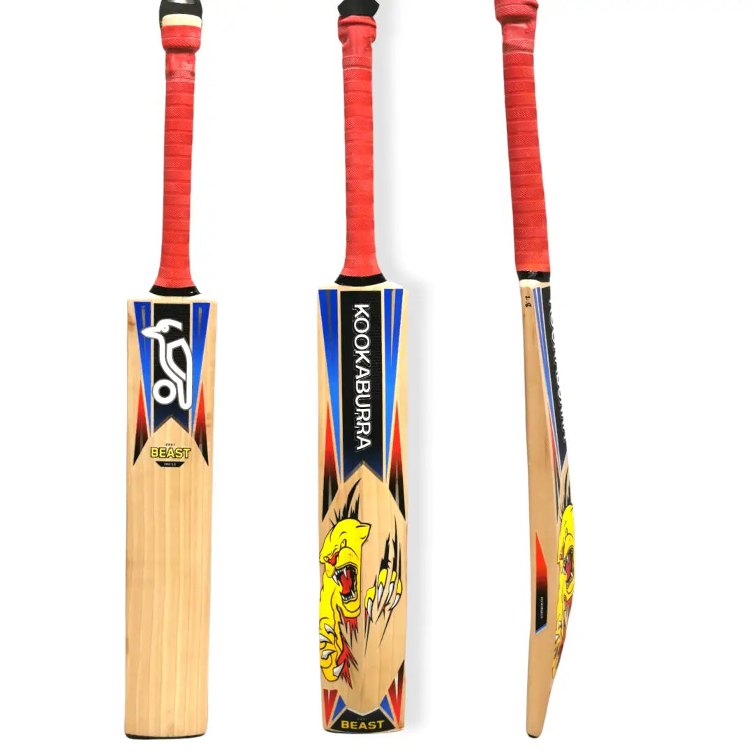 Kookaburra Retro Beast Pro 3.0 Cricket Bat English Willow - Short Handle - BATS - MENS ENGLISH WILLOW