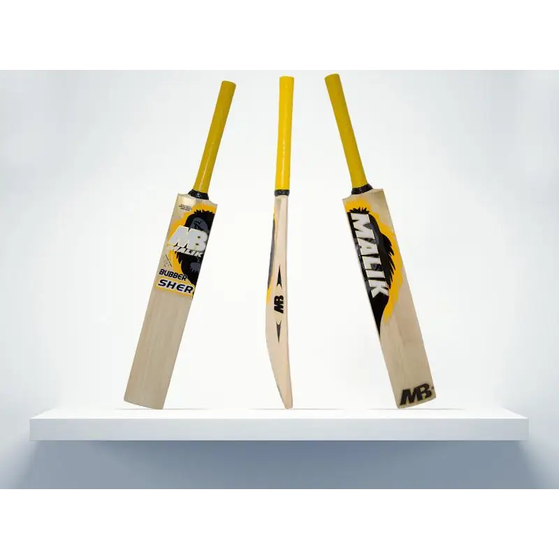 MB Malik Bubber Sher Cricket Bat Finest English Willow - Short Handle - BATS - MENS ENGLISH WILLOW