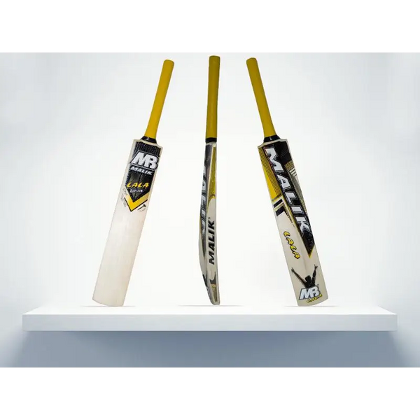 MB Malik Lala Edition Cricket Bat Finest English Willow - Short Handle - BATS - MENS ENGLISH WILLOW