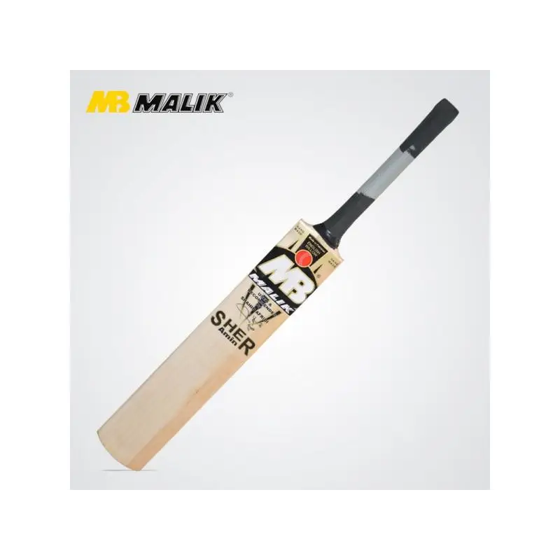 MB Malik Sher Amin Cricket Bat Finest English Willow - Short Handle - BATS - MENS ENGLISH WILLOW