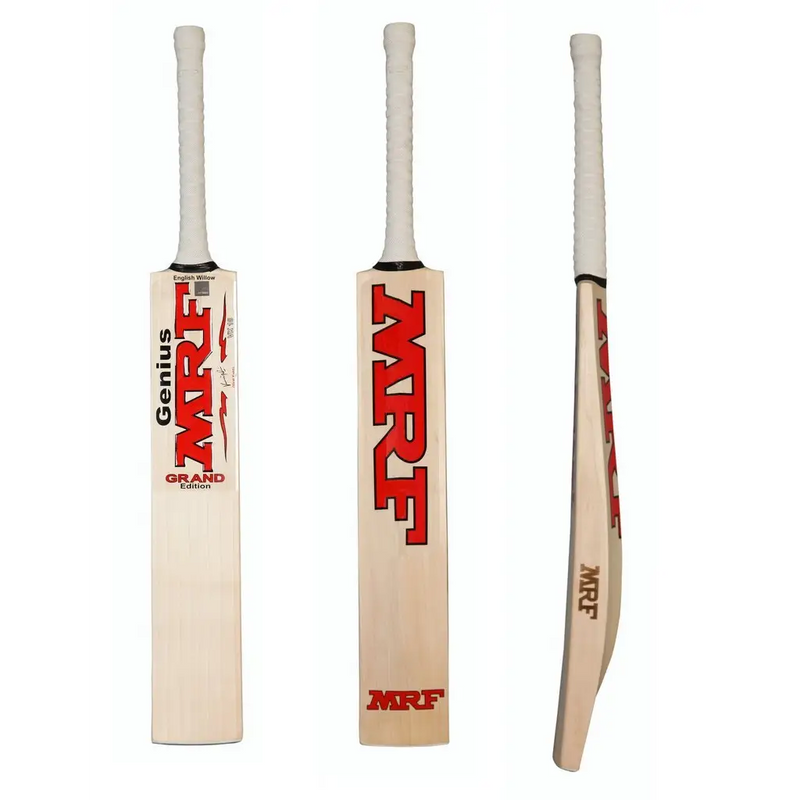 MRF Genius Grand Edition 1.0 Cricket Bat Short Handle - Short Handle - BATS - MENS ENGLISH WILLOW