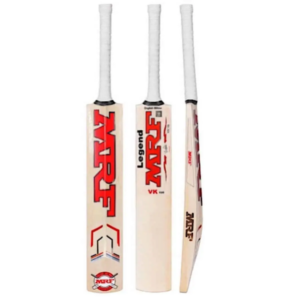MRF Legend VK 18 2.0 Cricket Bat English Willow - Short Handle (Standard Adult Size Bat) - BATS - MENS ENGLISH WILLOW