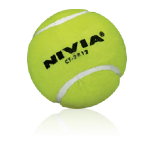 Nivia Heavy Tennis Cricket Ball Yellow - BALL - SOFTBALL