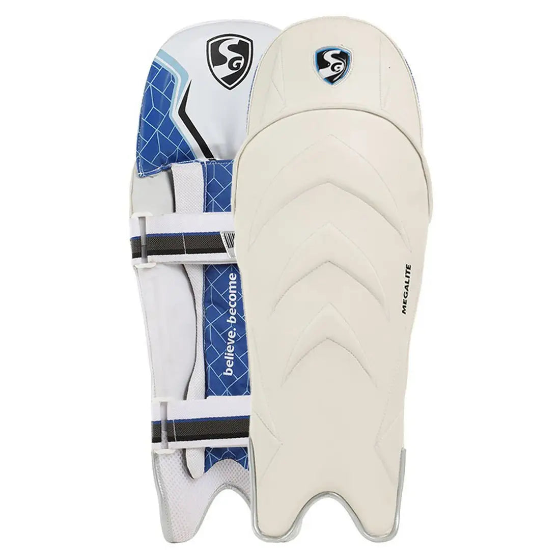 SG Megalite Cricket Wicket Keeper Pads Legguard Keeping - Men - PADS - WICKET KEEPING