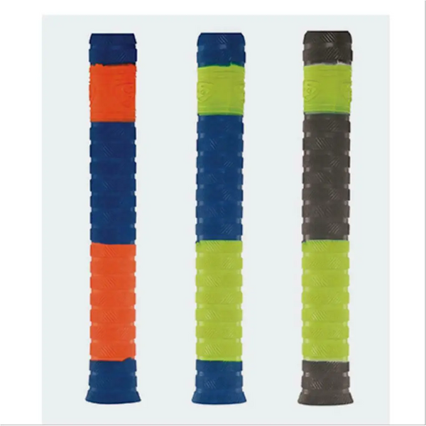 SG Players Cricket Bat Rubber Grip - Green/Gray - Cricket Bat Grip