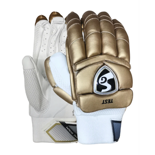 SG Test Gold Cricket Batting Gloves - Men RH - GLOVE - BATTING