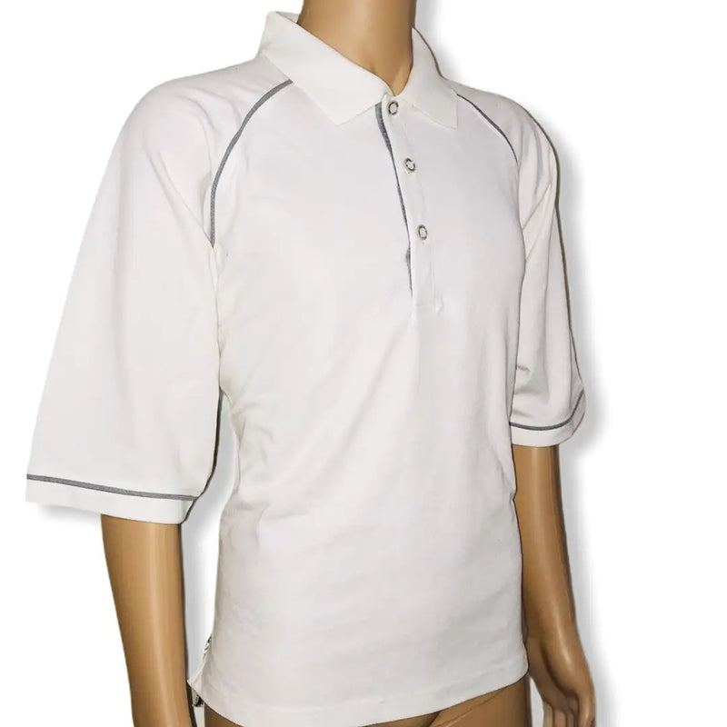 Slazenger Pro Cricket Shirt 3/4 Sleeve Cream - Medium / Cream - CLOTHING - SHIRT