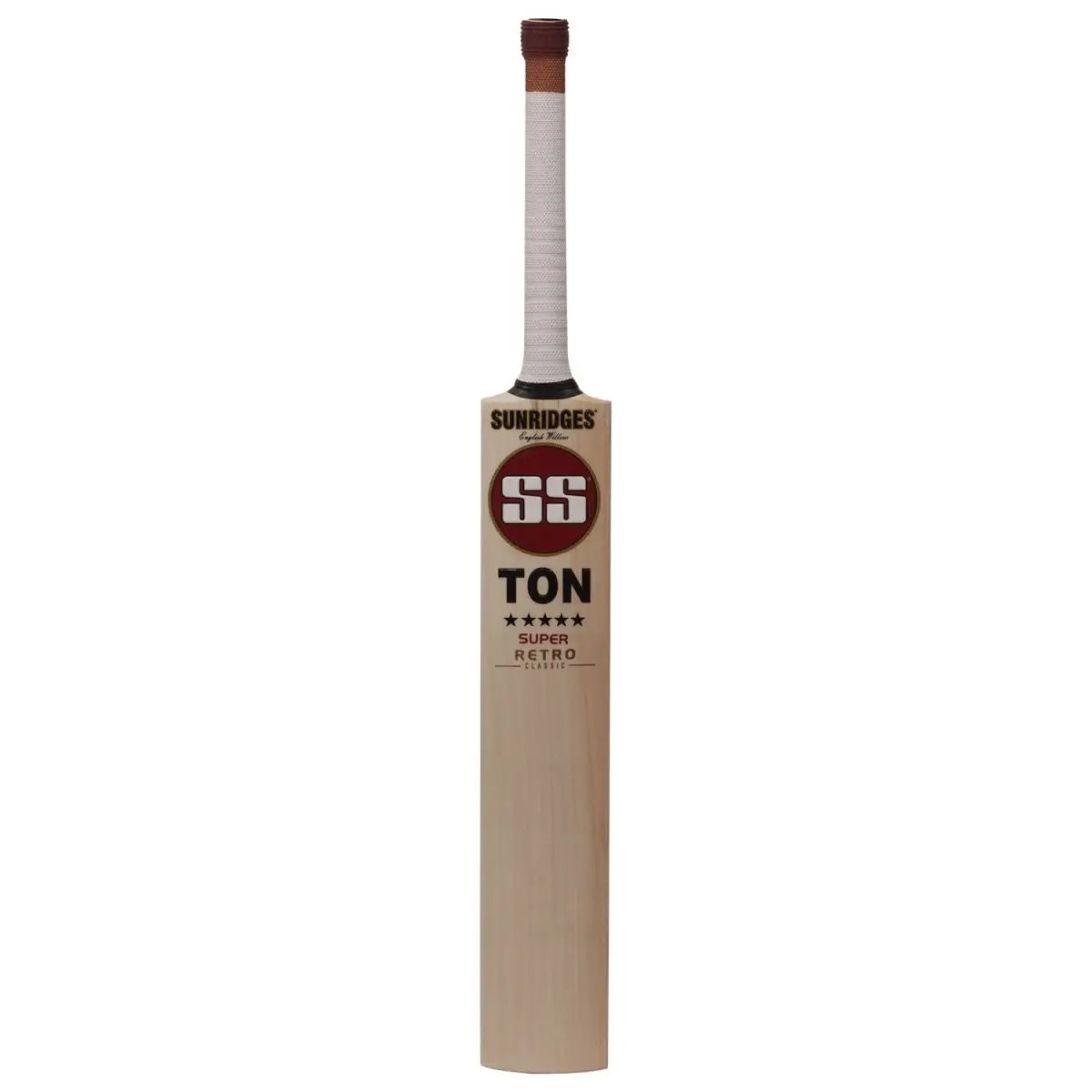 SS Retro Classic Super Cricket Bat English Willow - Short Handle / Medium (2.9-2.12) - BATS - MENS ENGLISH WILLOW