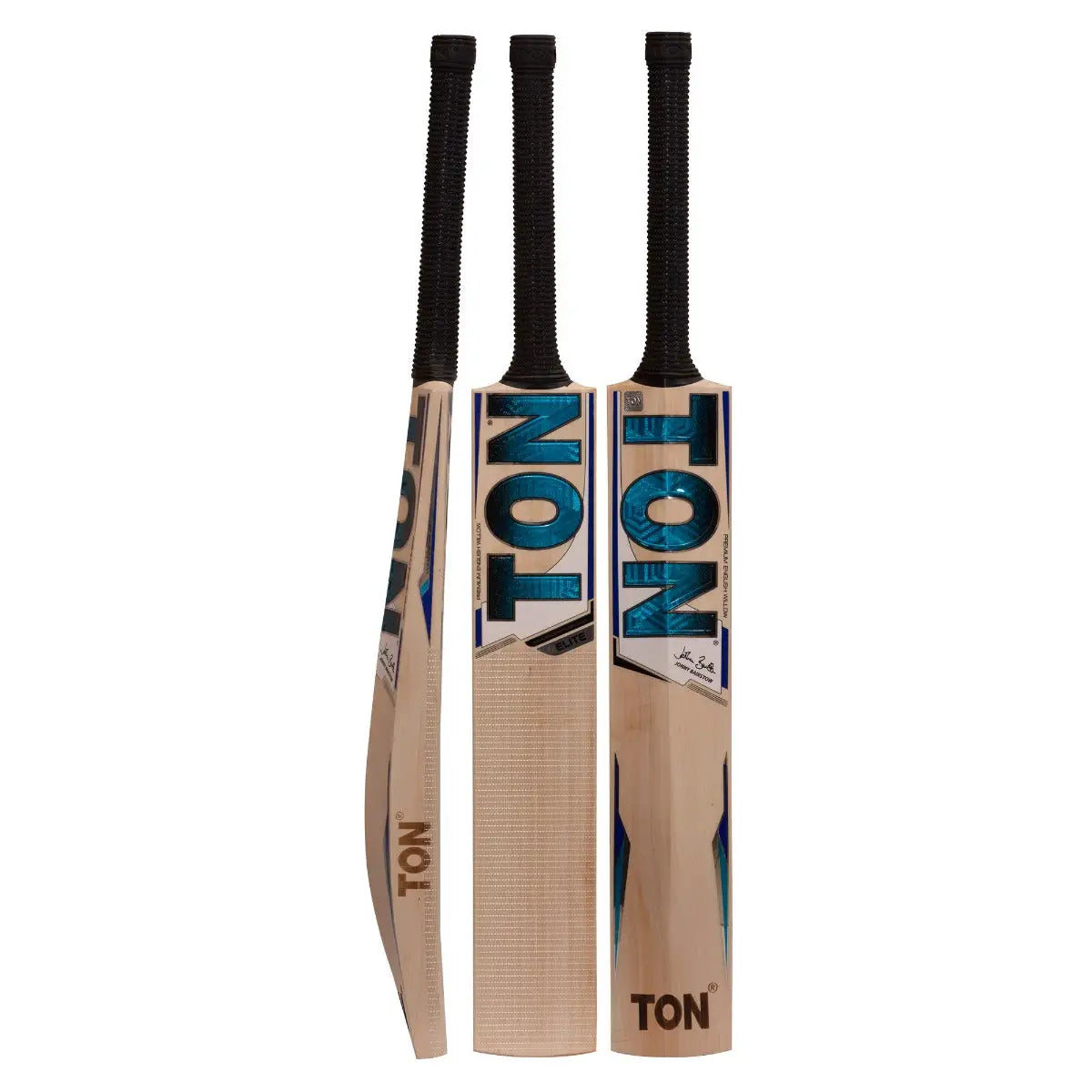 SS Ton Elite Cricket Bat English Willow - Short Handle (Standard Adult Size Bat) - BATS - MENS ENGLISH WILLOW