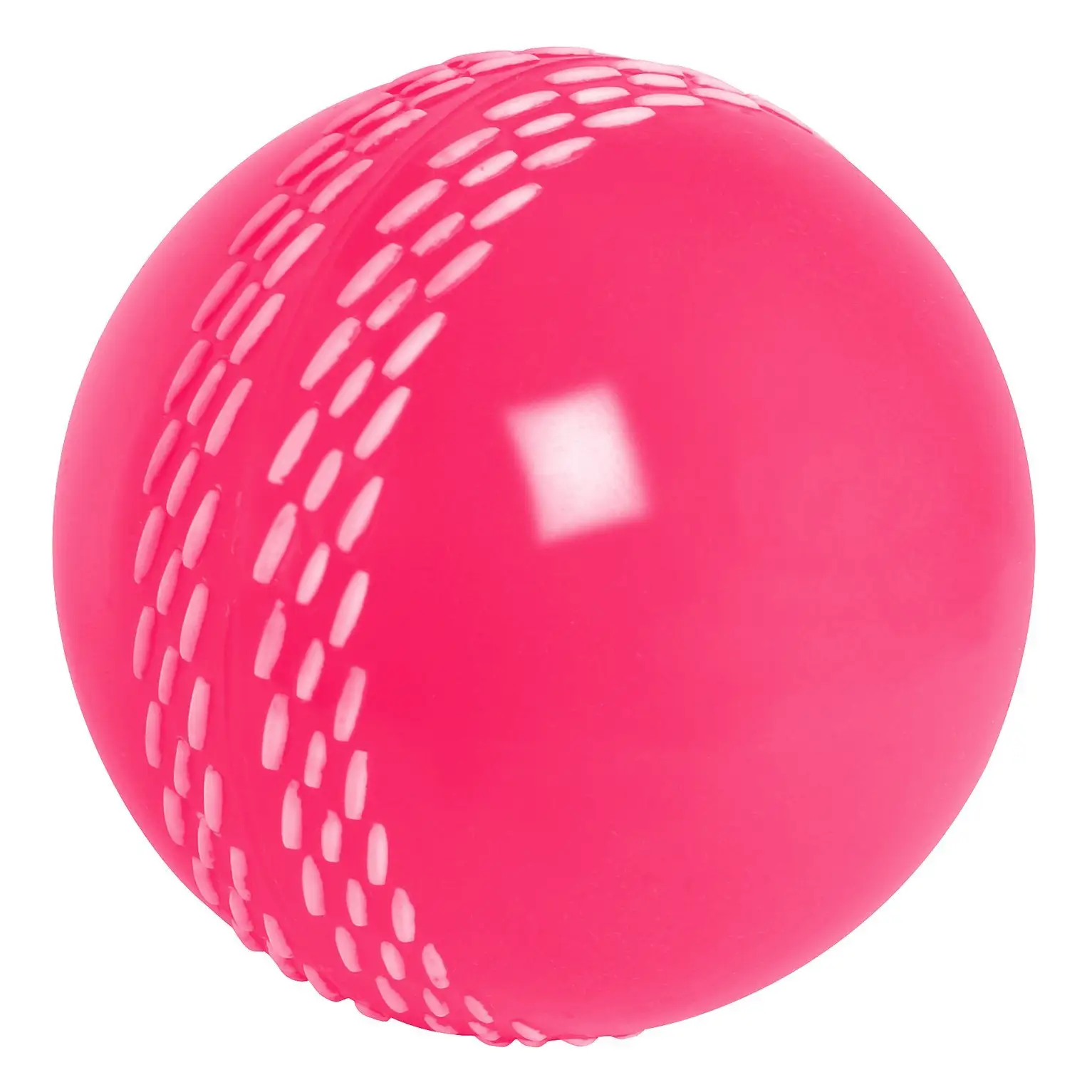 Velocity Cricket Ball Superb Training Device Soft Rubber Ball Gray Nicolls - Pink - BALL - TRAINING SENIOR
