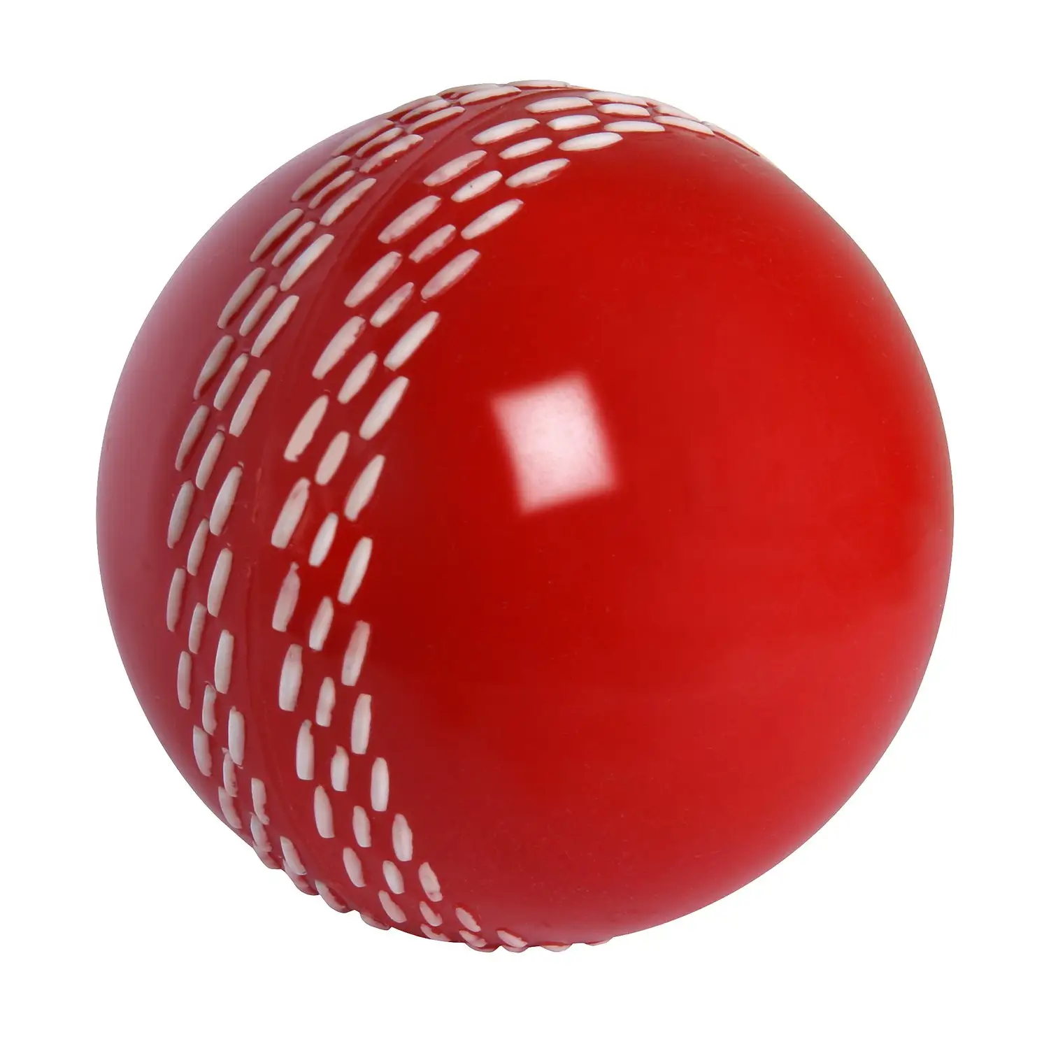 Velocity Cricket Ball Superb Training Device Soft Rubber Ball Gray Nicolls - Red - BALL - TRAINING SENIOR