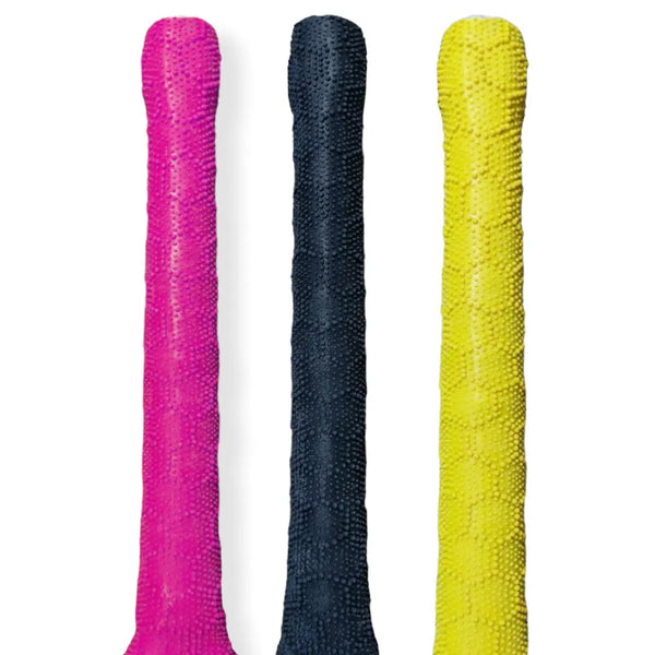 Bratla Hex Cricket Bat Rubber Grip Pack of 3 - Cricket Bat Grip