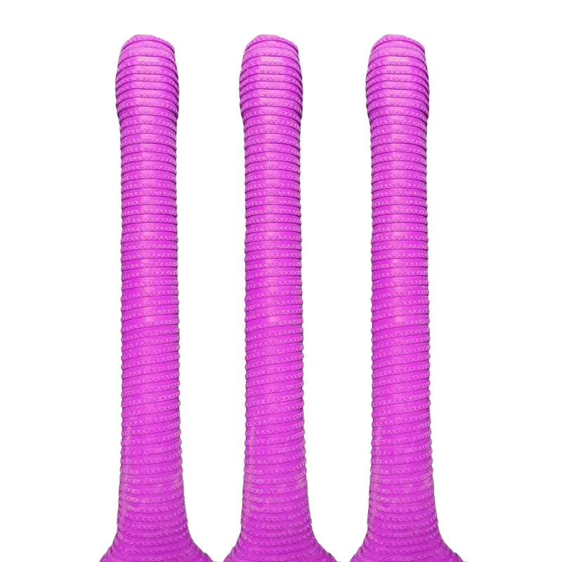 Bratla Pro Cricket Bat Rubber Grip Pack of 3 - Pink - Cricket Bat Grip