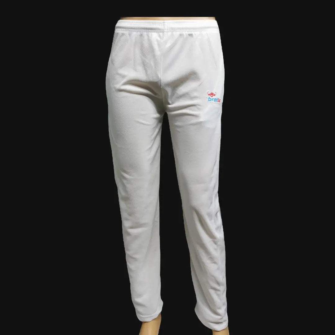 Bratla Pro Cricket Trouser Pant White Clearance Final Sale - CLOTHING - PANTS