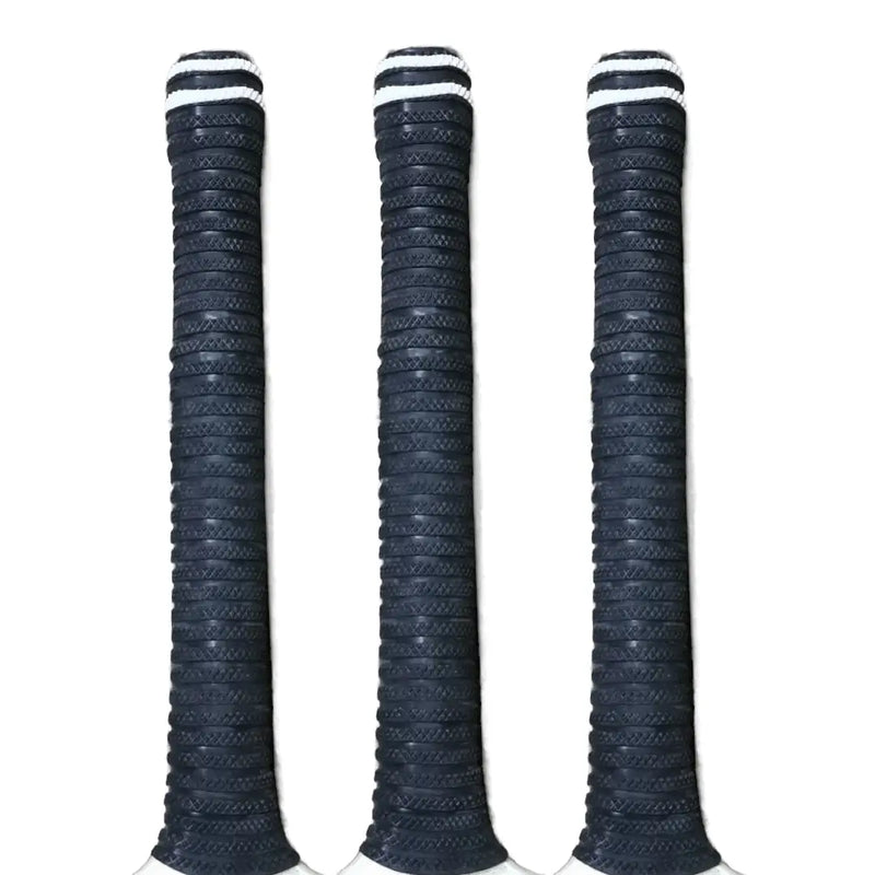 Bratla Pro Plus Cricket Bat Rubber Grip Pack of 3 - Black - Cricket Bat Grip
