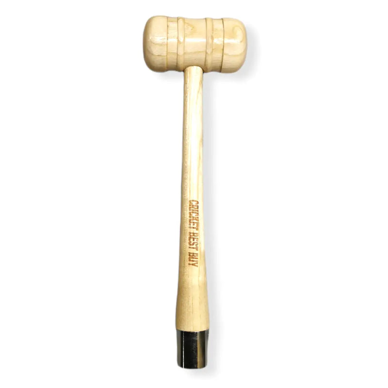 CBB Cricket Bat Mallet and Cone Combo Knocking Bat Apply Rubber Grip