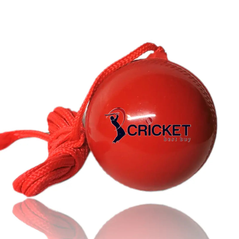 CBB Hanging Cricket Ball with Cord String PVC For Batting Practice - BALL - TRAINING SENIOR
