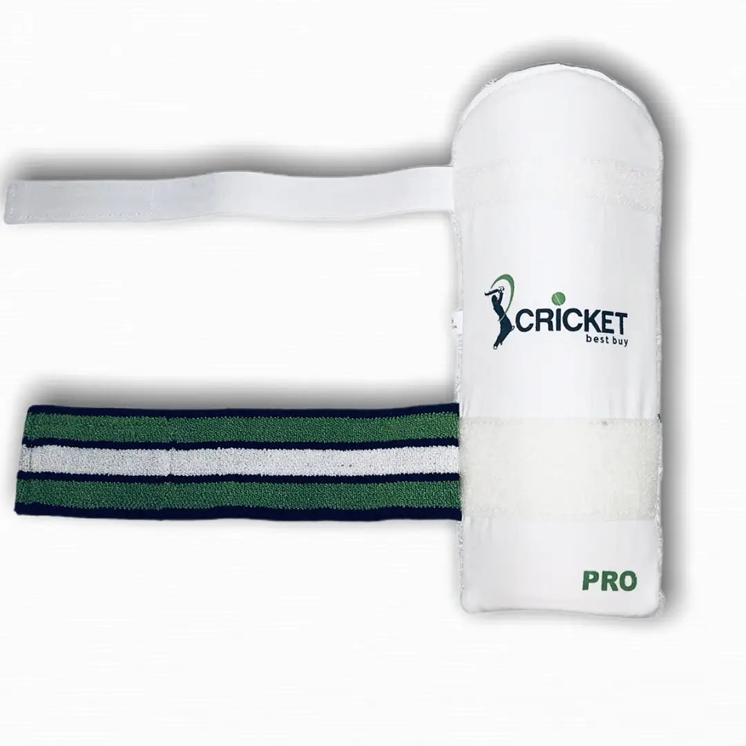 Cricket Arm Protector Guard Pro Toweled Back Padded Velcro Elastic Strap - BODY PROTECTORS - ARM GUARDS
