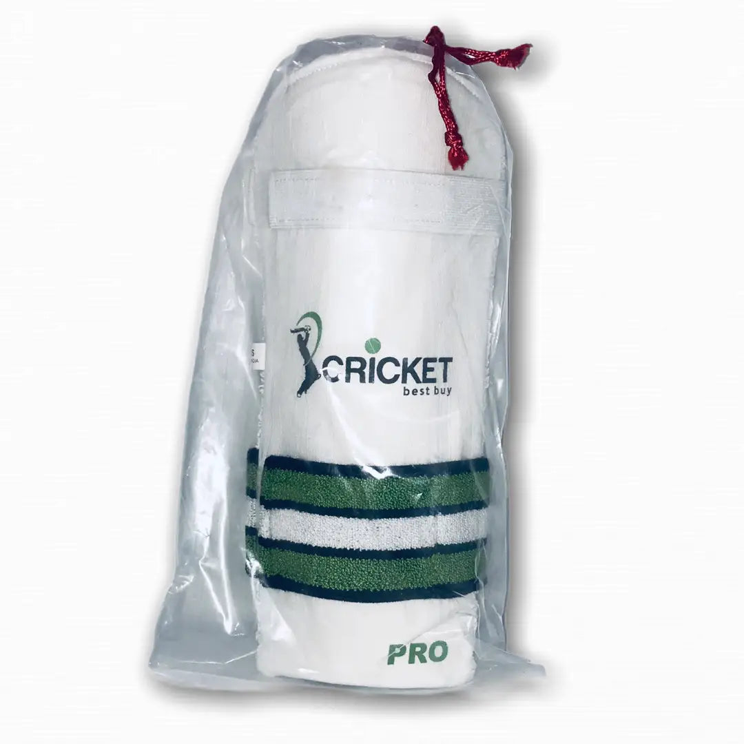 Cricket Arm Protector Guard Pro Toweled Back Padded Velcro Elastic Strap - BODY PROTECTORS - ARM GUARDS