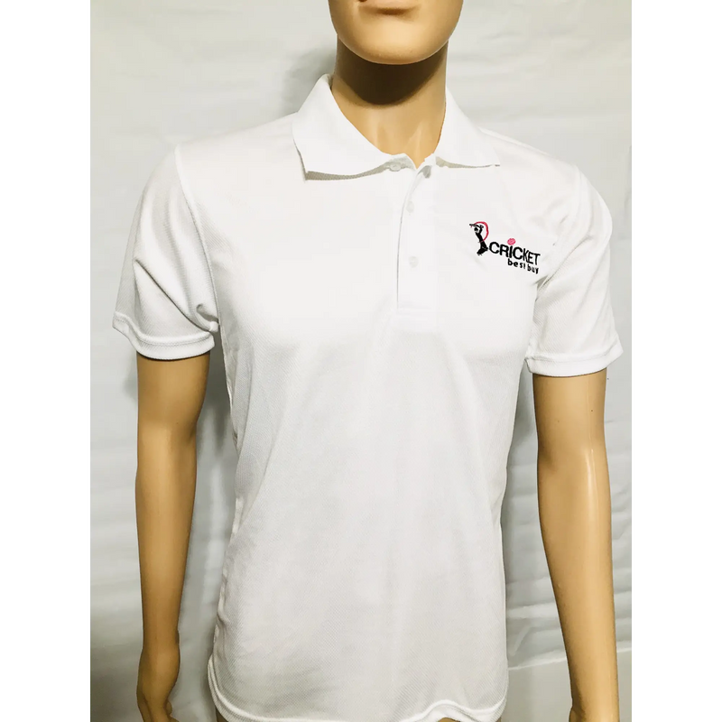 Cricket Shirt Jersey White Cool Maxx Fabric by CBB - CLOTHING - SHIRT