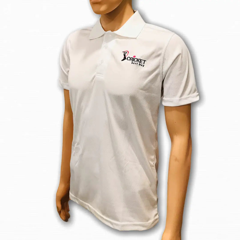 Cricket Shirt Jersey White Cool Maxx Fabric by CBB - CLOTHING - SHIRT