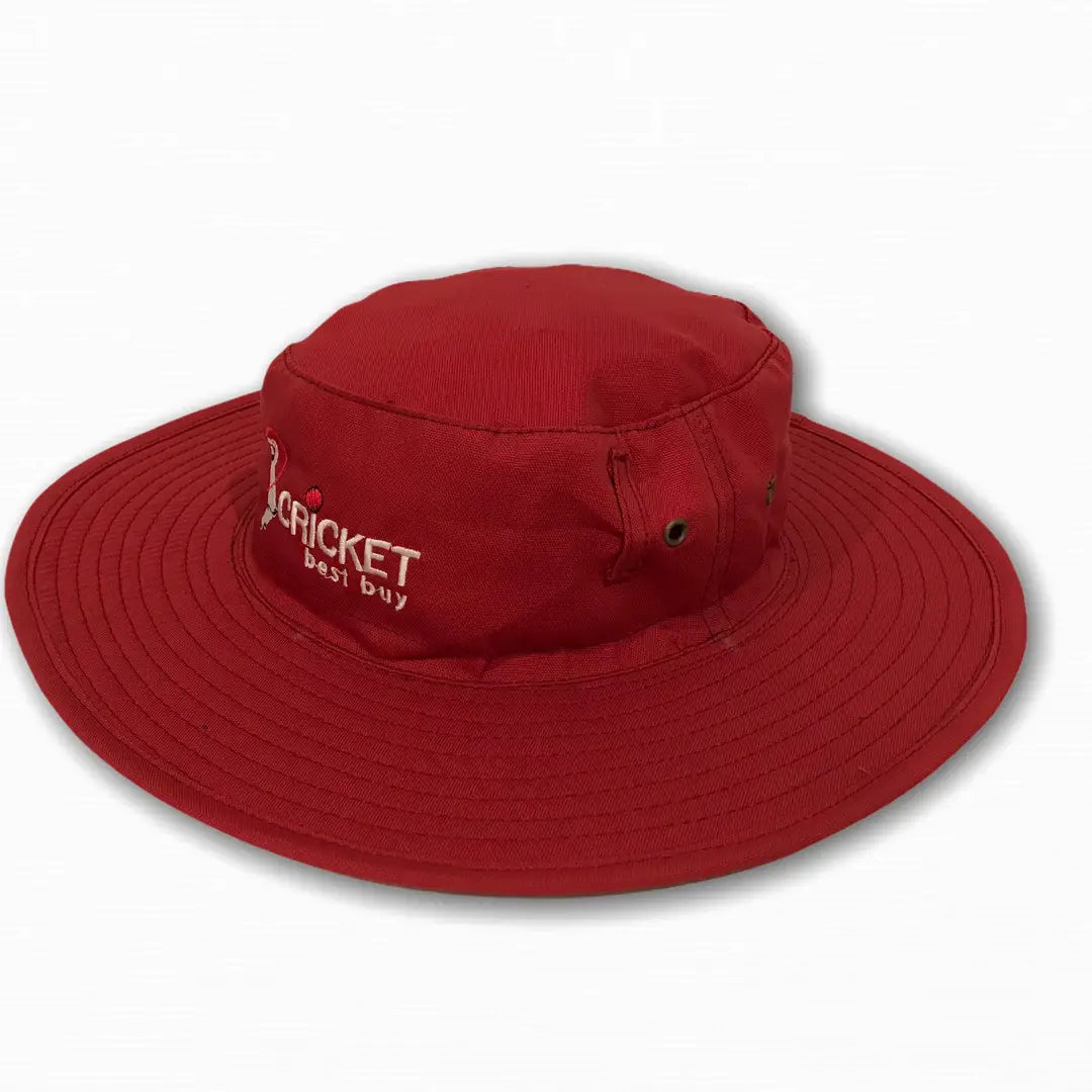 Cricket Sun hat Classic Traditional Style Sun Protection Red - CLOTHING - HEADWEAR