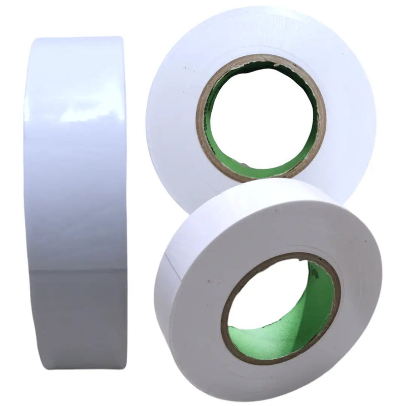Cricket Tennis Ball Tape White Pack of 3 Rolls Used for Heavy & Light Weigh Tennis Ball - White Tape