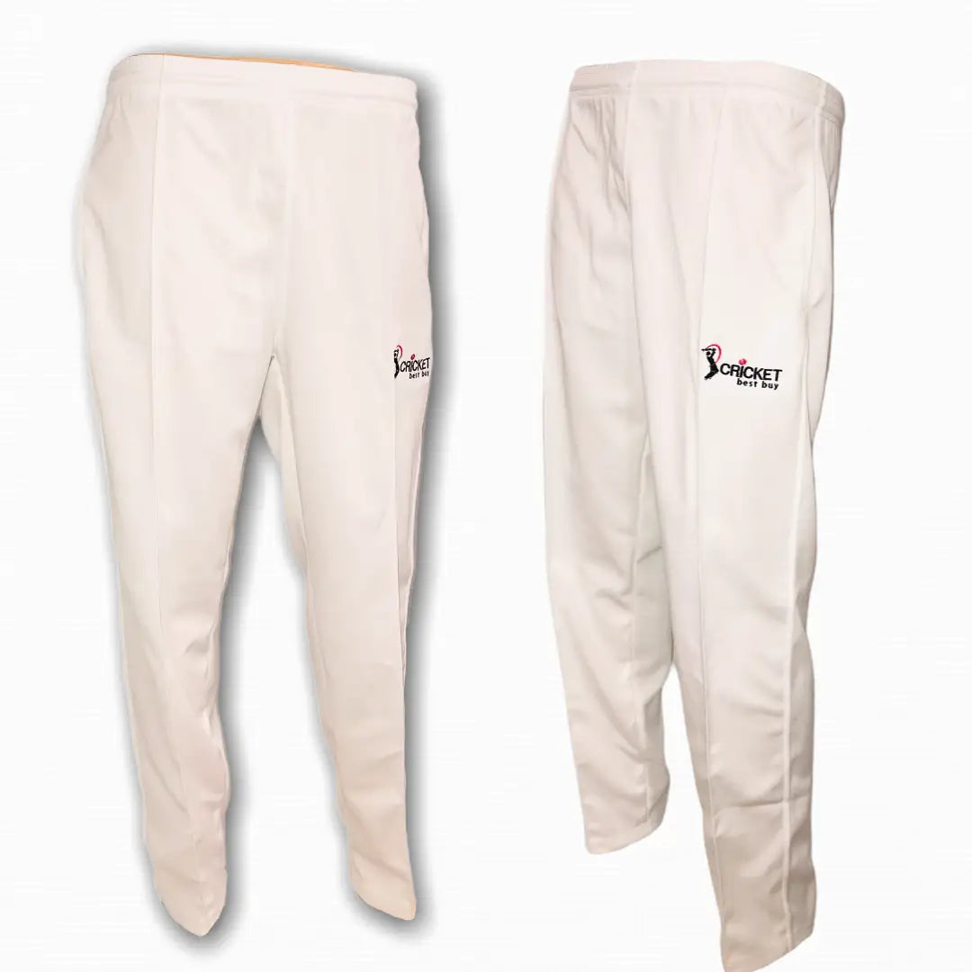 Cricket Trouser Pant White Cool Maxx Fabric by CBB - CLOTHING - PANTS