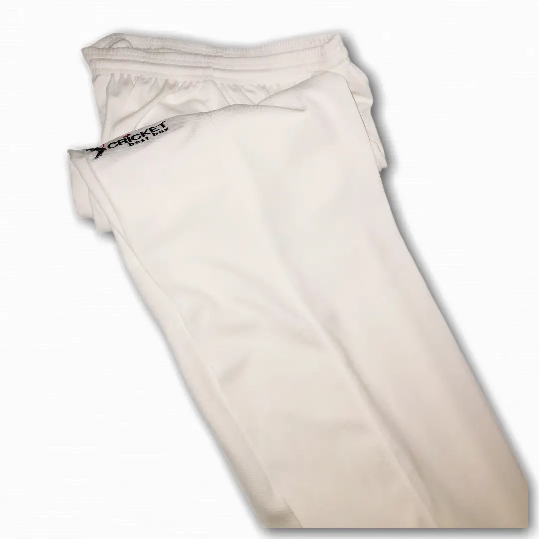 Cricket Trouser Pant White Cool Maxx Fabric by CBB - CLOTHING - PANTS