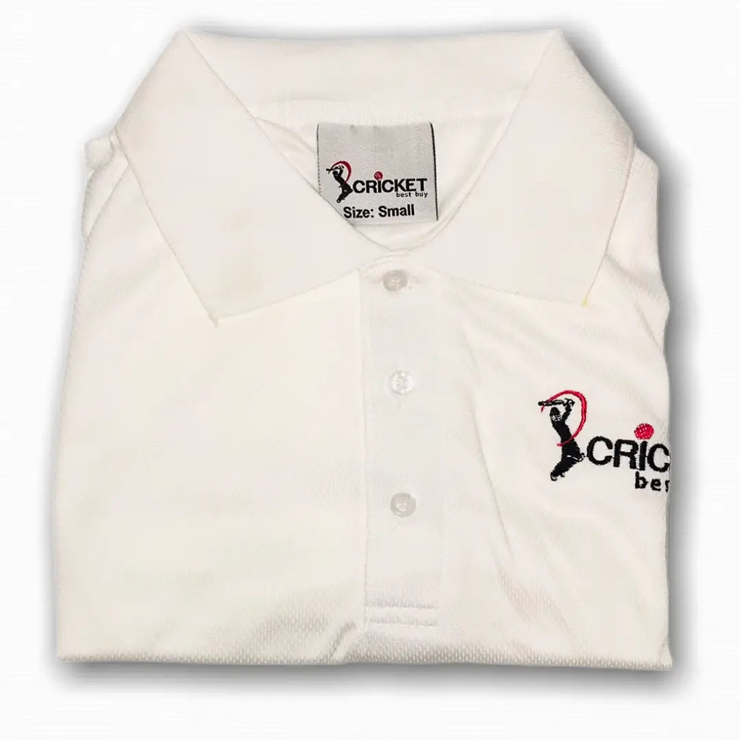 ND Men's Cricket Whites Full Kit: Shirt & Trousers For Club Players (UK Size)