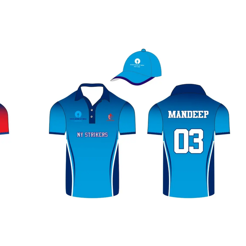 Buy Cricket Polo Collar Sports Jersey for Men with Team Name, Name