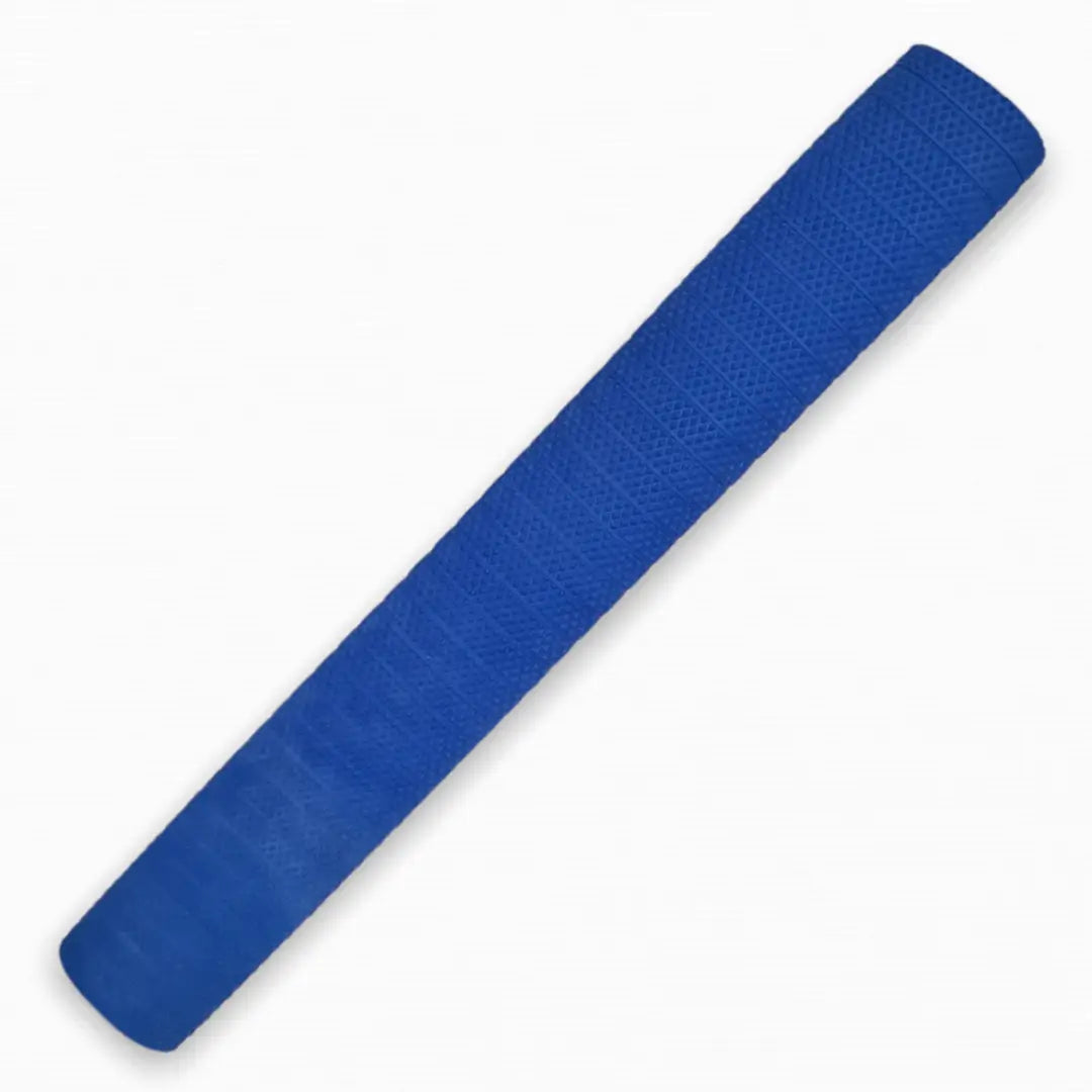 GR Pyramid Design Cricket Rubber Bat Grip - Blue - Cricket Bat Grip