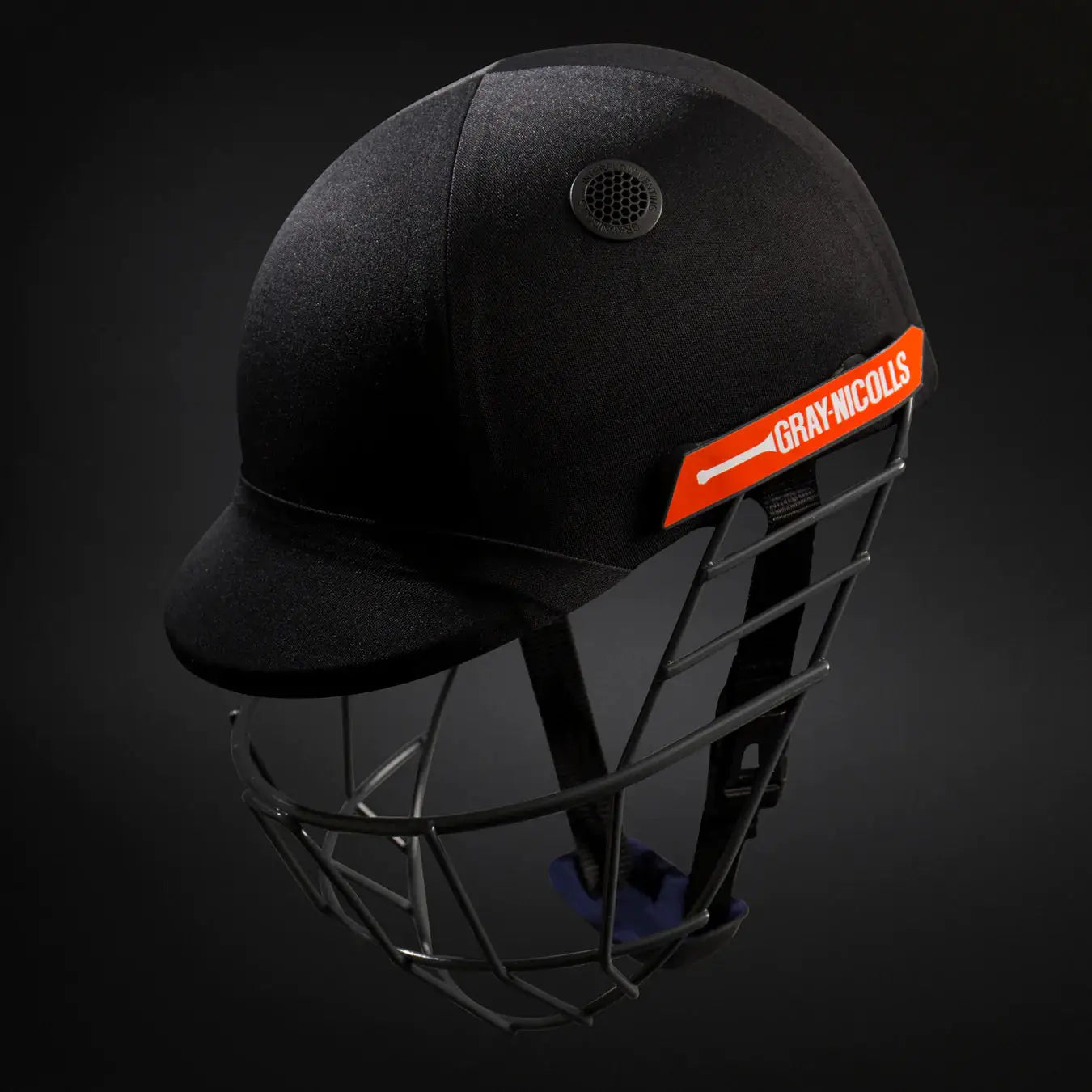 Gray Nicolls Atomic Cricket Helmet - Lightweight Maximum Protection - Medium / Black - HELMETS & HEADGEAR