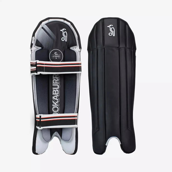 Kookaburra 1.0 T20 Black Cricket Wicket Keeping Pads - Adult - GLOVE - BATTING